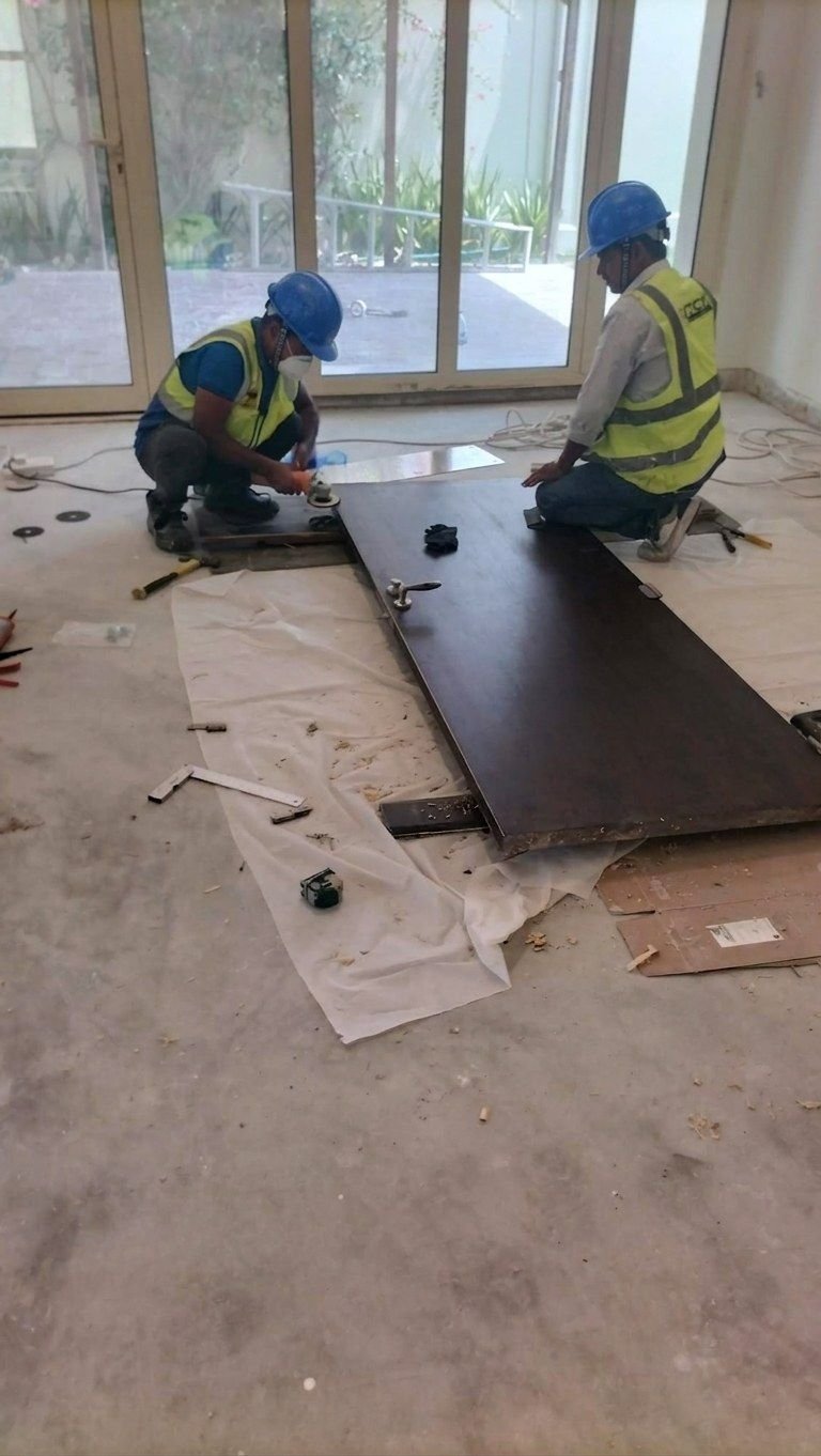 Furniture and carpentry work