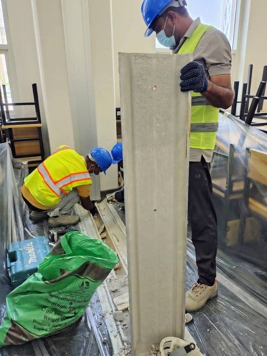 Drywall partition